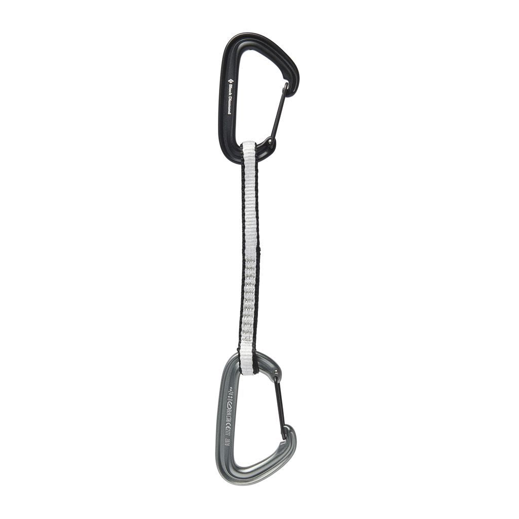 Black Diamond LiteWire Quickdraw 16cm 3-Pack / Carabiner Panjat
