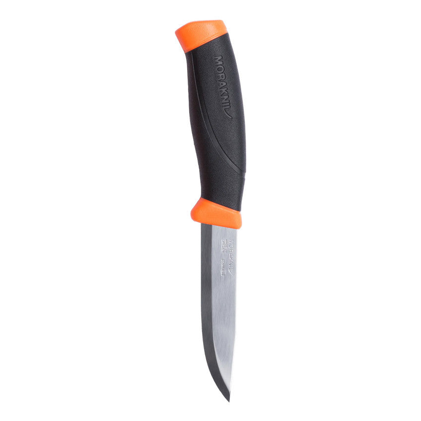Pisau Stainless Steel/Outdoor/Bushcraft - Morakniv Companion (S)
