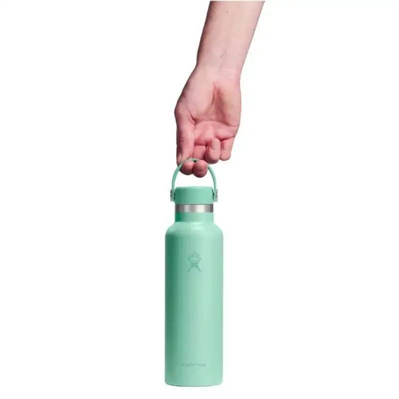 Botol Minum/Tumbler Ringan - Hydro Flask Standard Mouth Flex Cap 21oz/621ml (Mermaid Green)