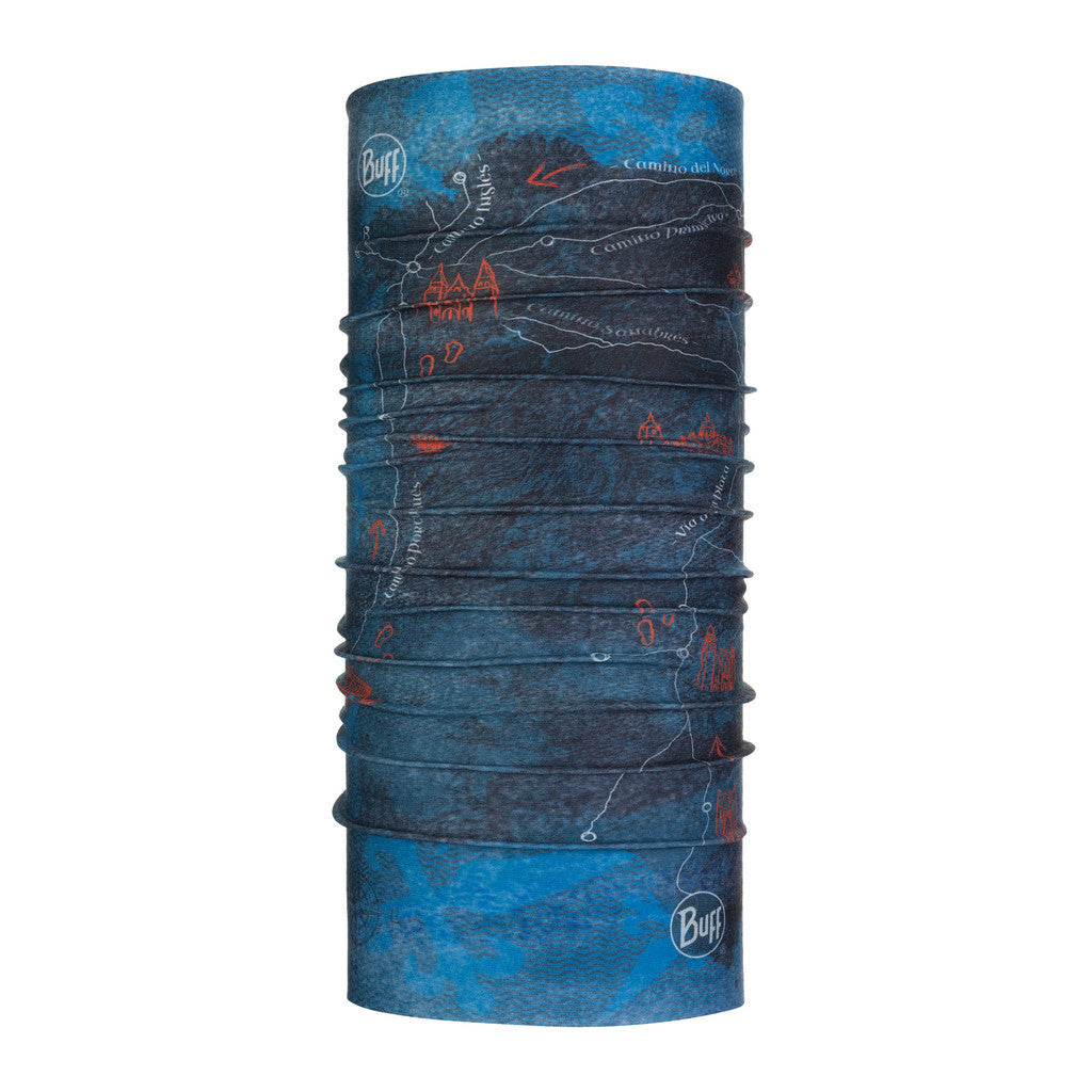 Buff CoolNet UV® Neckwear Camino de Santiago - Peninsula Denim