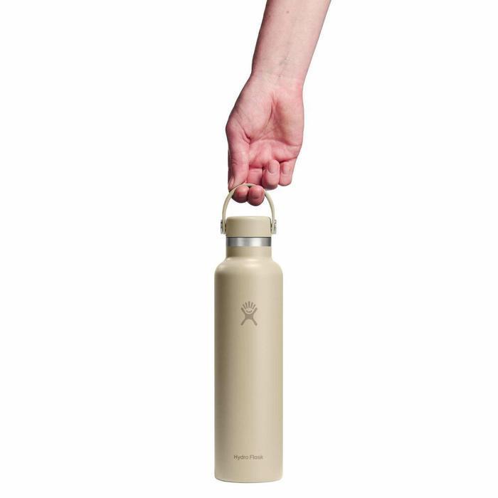 Botol Minum/Tumbler Ringan - Hydro Flask Standard Mouth Flex Cap 24oz/710ml (Oat)