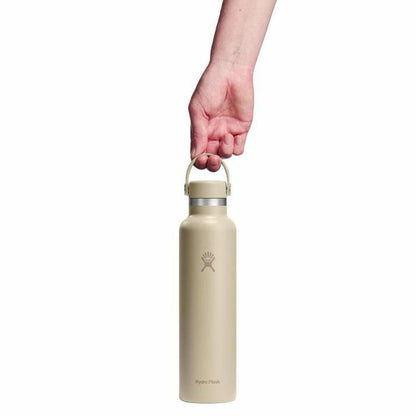 Botol Minum/Tumbler Ringan - Hydro Flask Standard Mouth Flex Cap 24oz/710ml (Oat)