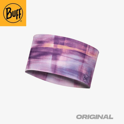 Buff Original Coolnet UV Wide Headband Seary Purple