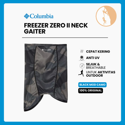 Columbia Freezer Zero II Neck Gaiter - Black Mod Camo / Unisex