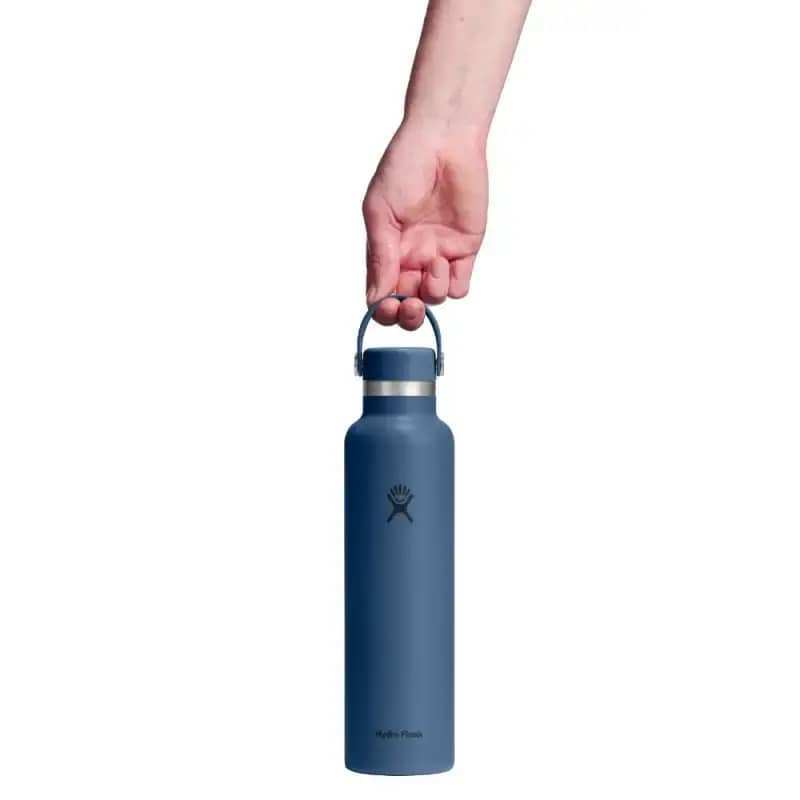 Botol Minum/Tumbler Ringan - Hydro Flask Standard Mouth Flex Cap 24oz/710ml (Harbor Blue)