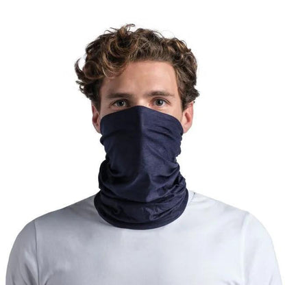 Bandana Masker Multifungsi - Buff Original Coolnet Uv Solid Night Blue