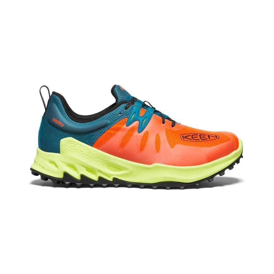 KEEN MEN'S ZIONIC WP - SCARLET IBIS/DEEP LAGOON