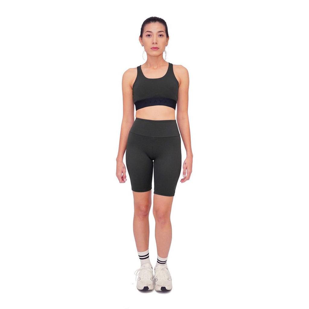 Trijee ES Women Short Legging - Army Green