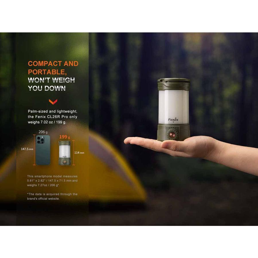 Fenix CL26R PRO Rechargeable Lantern