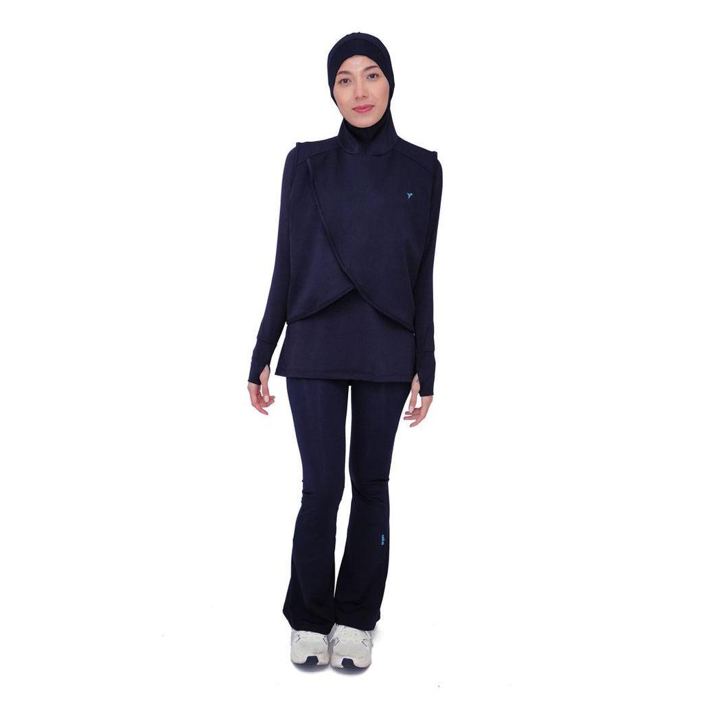 Trijee ES Hijab Outer - Hijab Lari/Olahraga