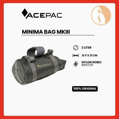 Tas Sepeda Acepac - Minima Bag MKIII Grey