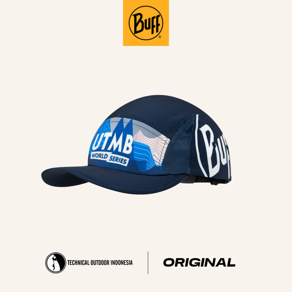 Buff 5 Panel Go Cap UTMB® 2025 Navy - Limited Edition