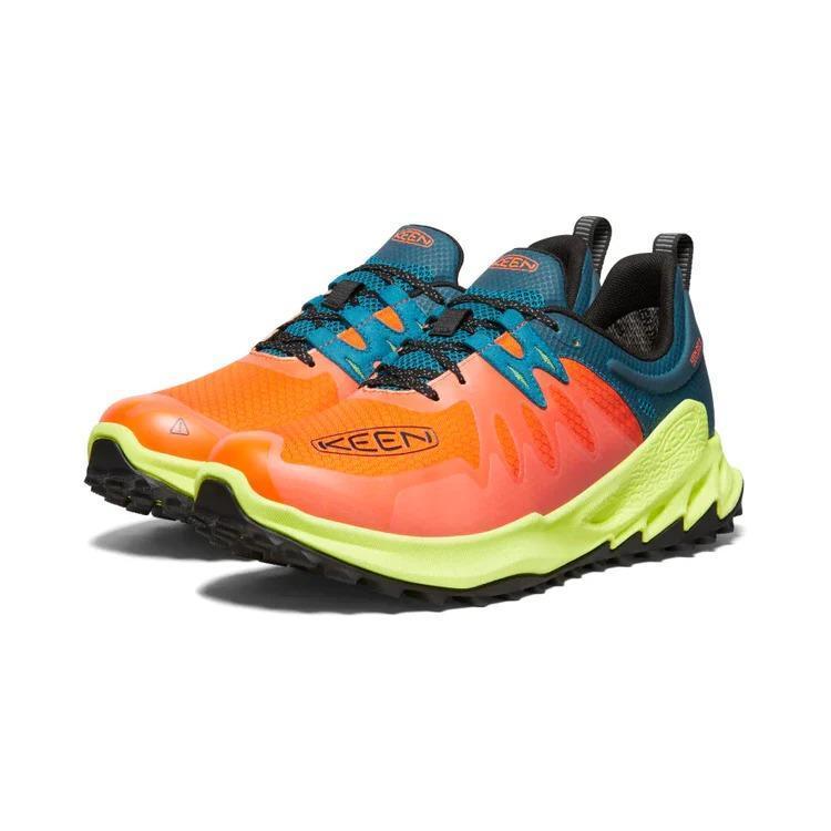 KEEN MEN'S ZIONIC WP - SCARLET IBIS/DEEP LAGOON