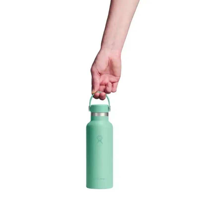 Botol Minum/Tumbler Ringan - Hydro Flask Standard Mouth Flex Cap 18oz/532ml (Mermaid Green)