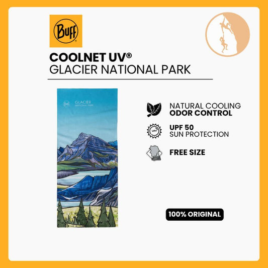 Buff CoolNet UV® Neckwear Glacier National Park