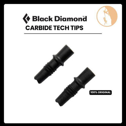 Black Diamond Distance Tech Tips Black  – Ujung Trekking Pole Running & Hiking (Pair)