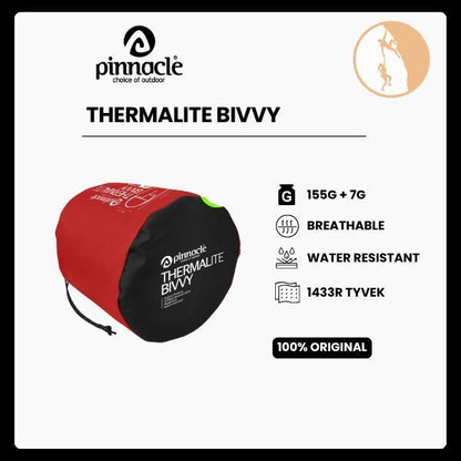 Pinnacle Thermalite Bivvy – White - Tyvek Soft Material