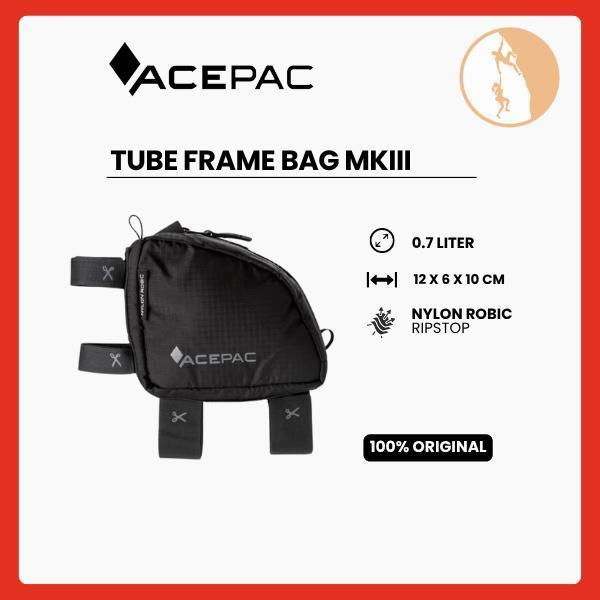 Tas Sepeda Acepac - Tube Bag MKIII Black