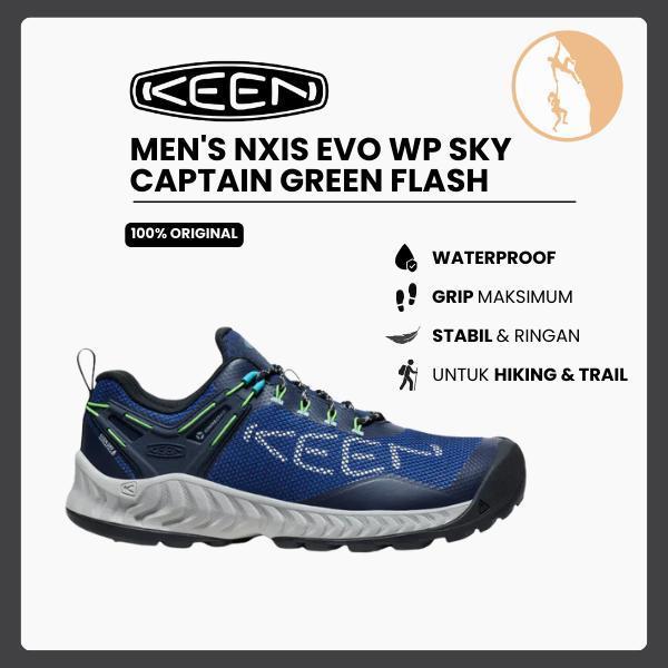 KEEN MEN - NXIS EVO WP - SKY CAPTAIN/GREEN FLASH