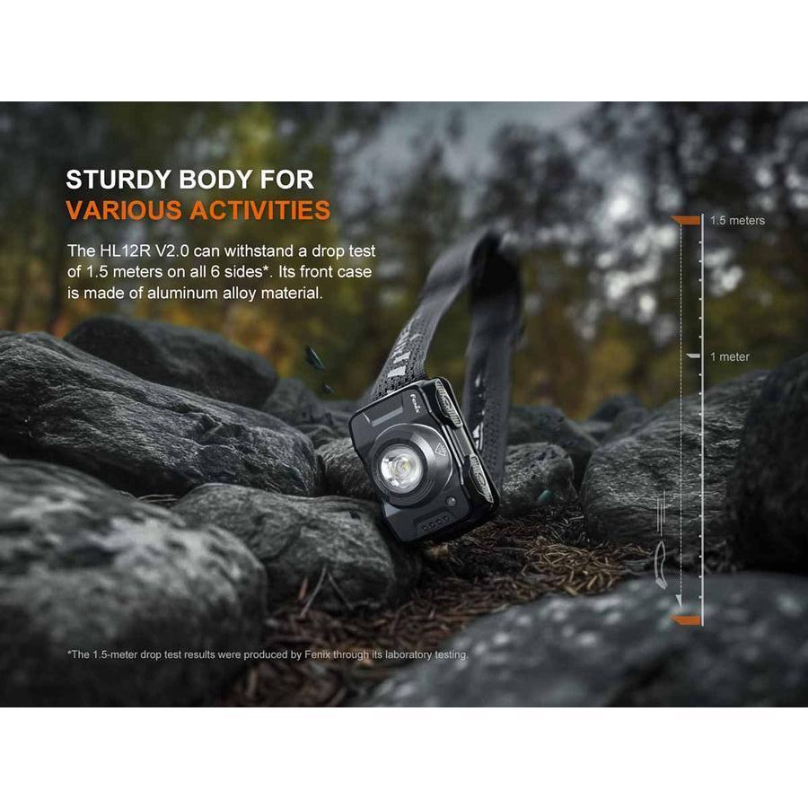 Fenix HL12R V2.0 Rechargeable Headlamp