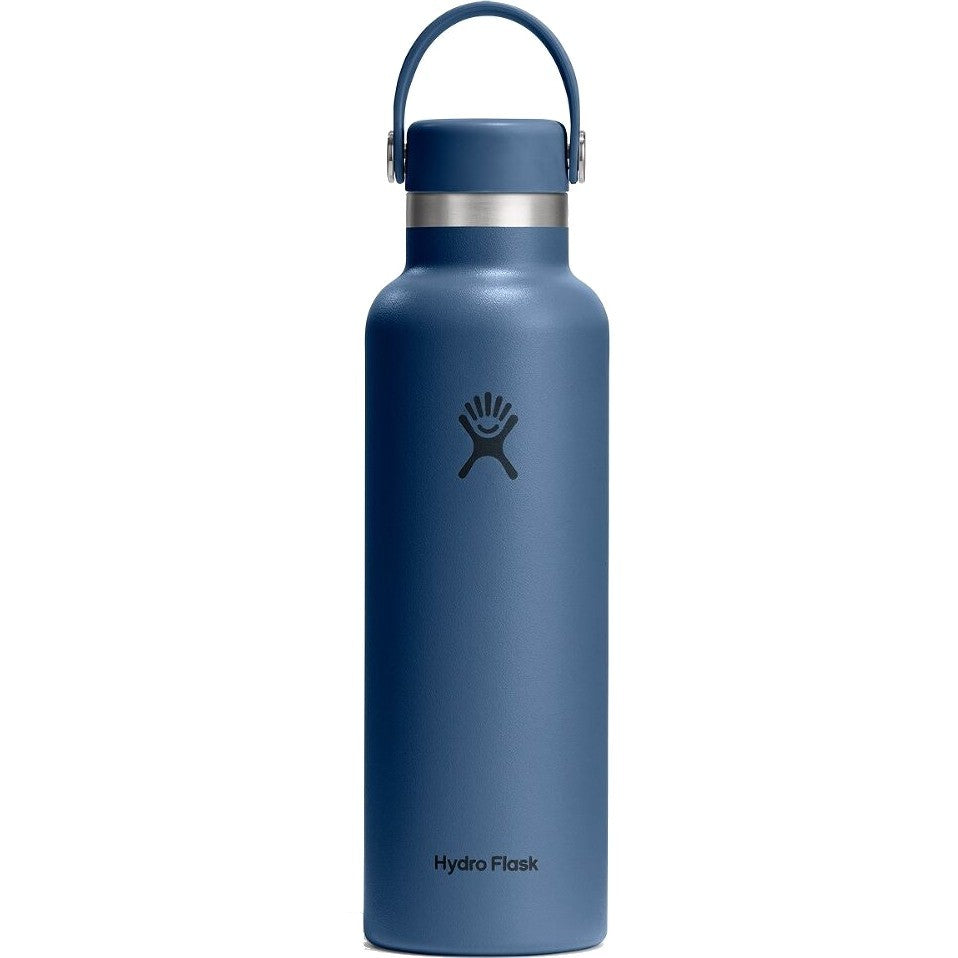 Botol Minum/Tumbler Ringan - Hydro Flask Standard Mouth Flex Cap 21oz/621ml (Harbor Blue)