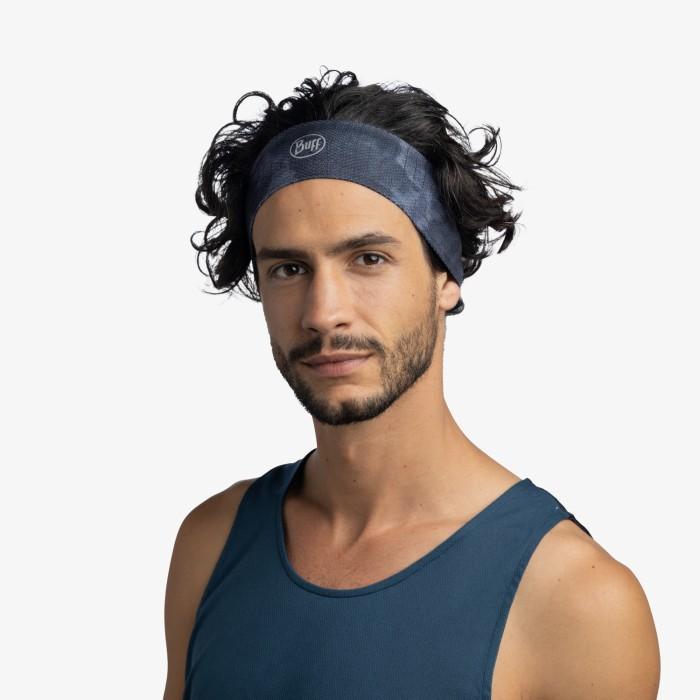 Buff Original Fastwick Headband Bonsy Graphite - Bandana Olahraga/Lari