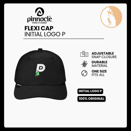 Pinnacle Flexi Cap - Initial Logo P
