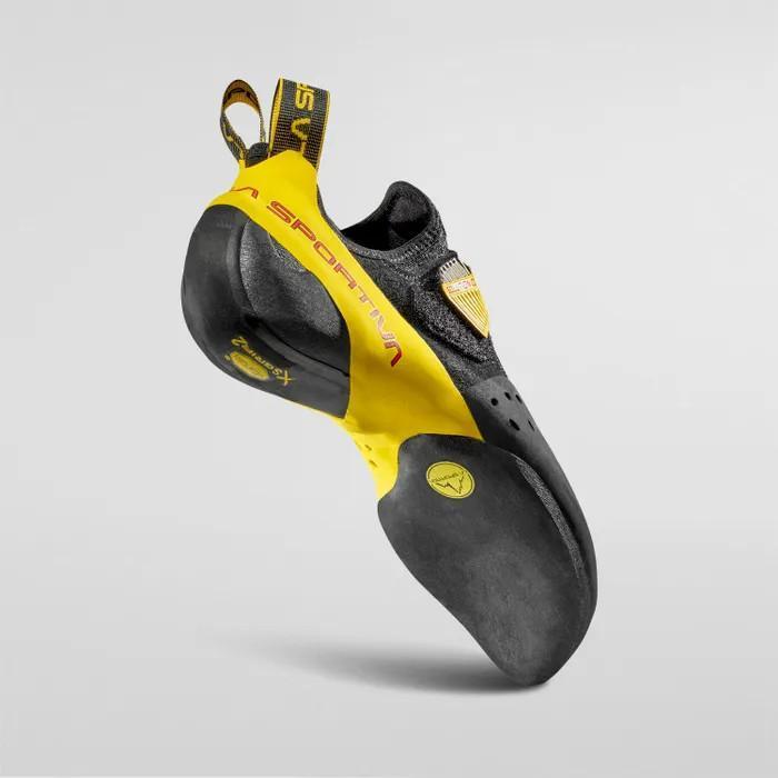 Sepatu Panjat Tebing - La Sportiva Solution Comp (Black/Yellow) - Bouldering/Indoor/Sport Climbing