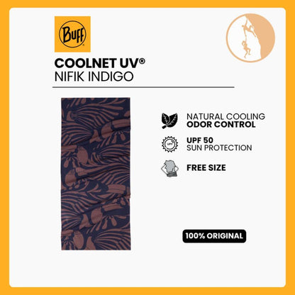 Buff CoolNet UV® Neckwear Nifik Indigo