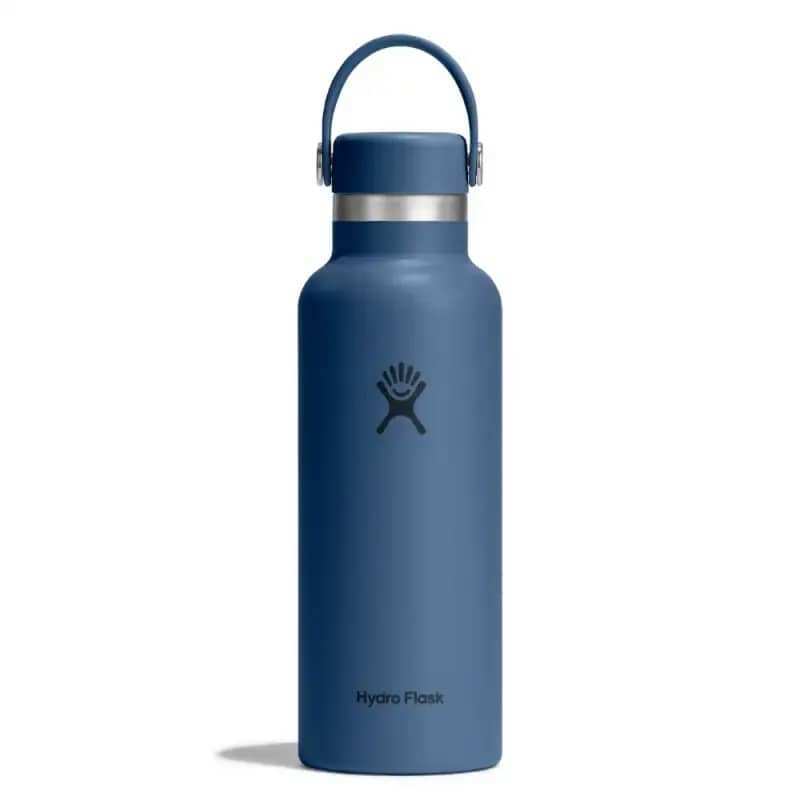 Botol Minum/Tumbler Ringan - Hydro Flask Standard Mouth Flex Cap 18oz/532ml (Harbor Blue)
