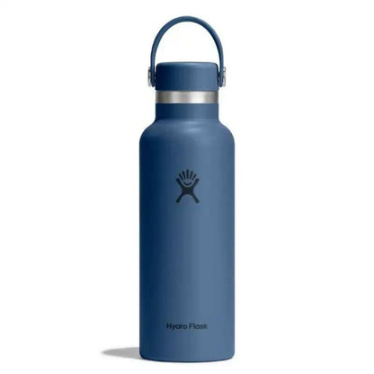 Botol Minum/Tumbler Ringan - Hydro Flask Standard Mouth Flex Cap 18oz/532ml (Harbor Blue)