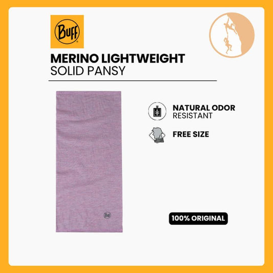 Buff Merino Lightweight Solid Pansy