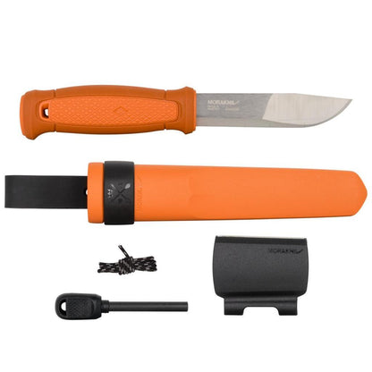 Pisau Morakniv Kansbol with Survival Kit - Bushcraft Stainless Steel