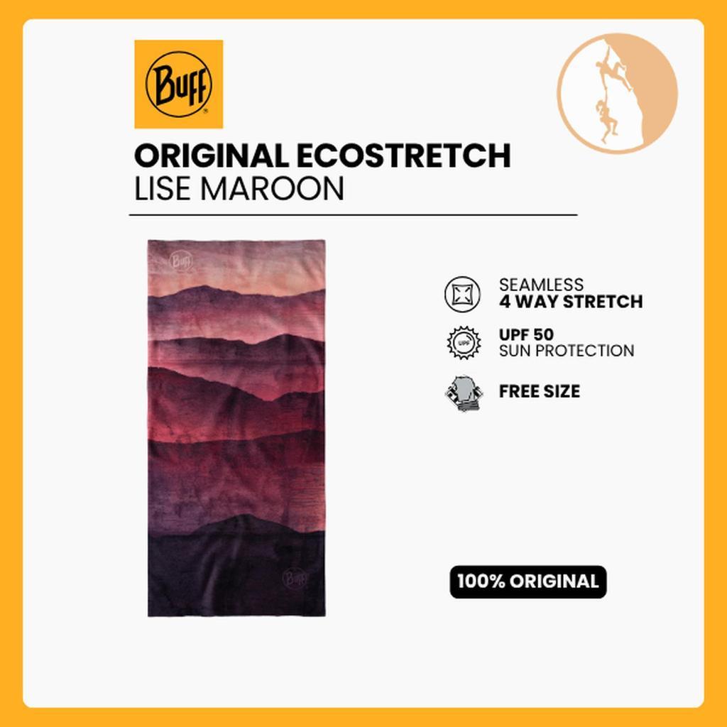 Buff Original Ecostretch Neckwear Lise Maroon