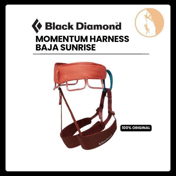 Black Diamond Women's Momentum Harness Baja Sunrise - Safety Climbing