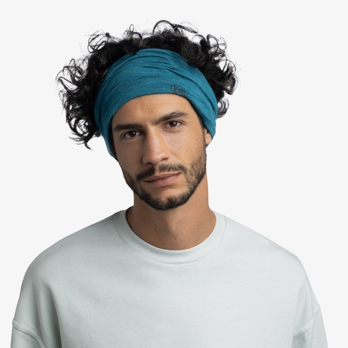 Buff Original Merino Lightweight Neckwear Solid Teal