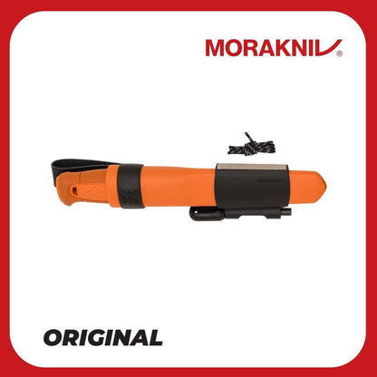 Pisau Morakniv Kansbol with Survival Kit - Bushcraft Stainless Steel