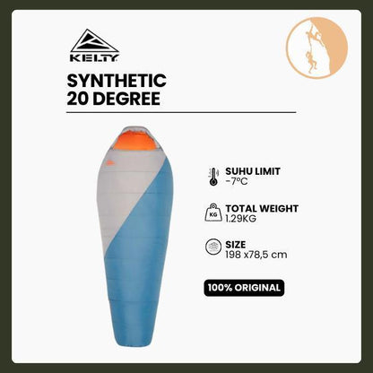 Kelty Cosmic Synthetic 20 Degree (Reguler Size) - Sleeping Bag