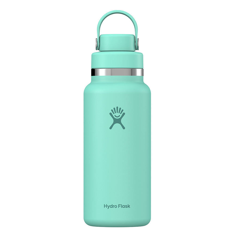 Botol Minum/Tumbler Stainless Steel - Hydro Flask Wide Mouth Flex Chug Cap 32oz/946ml (Mermaid Green)