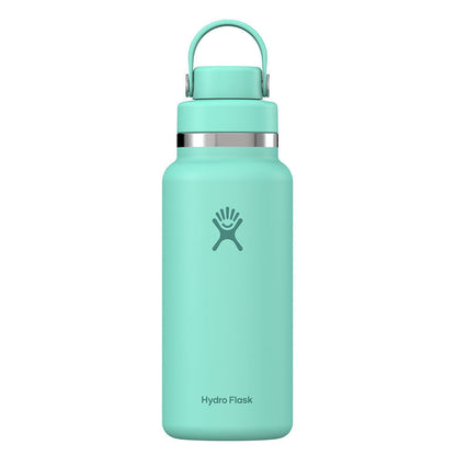 Botol Minum/Tumbler Stainless Steel - Hydro Flask Wide Mouth Flex Chug Cap 32oz/946ml (Mermaid Green)
