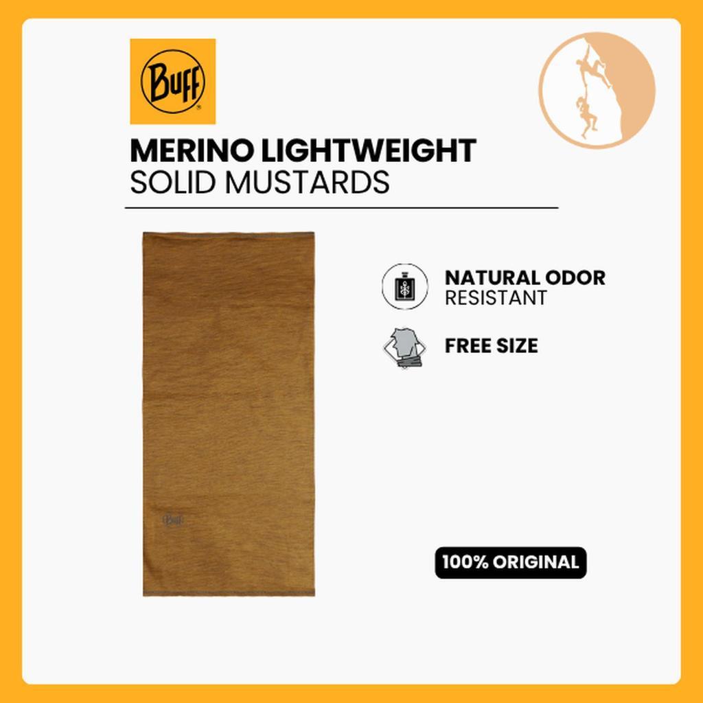 Buff Merino Lightweight Solid Mustards