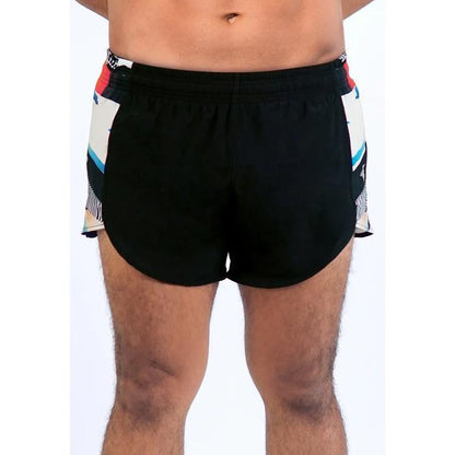 Trijee DG Run Shorts Men - Duochrome Glitch