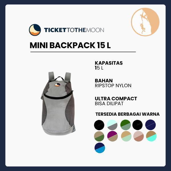 Mini Backpack Ticket To The Moon- 15L