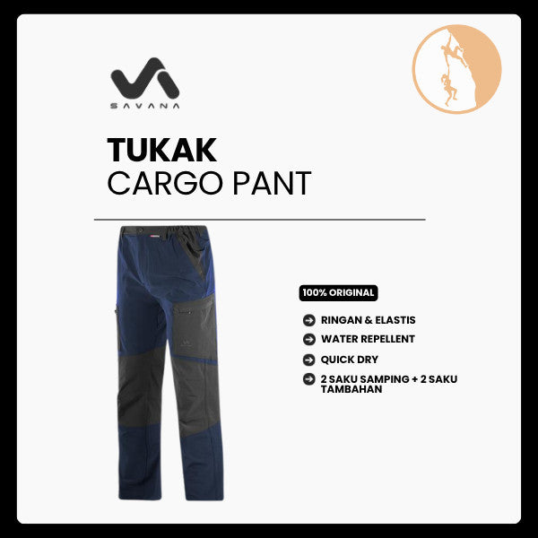 Celana Gunung/Celana Panjang Kargo - Savana TUKAK Long Pant
