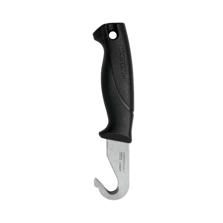 Pisau Berburu/Bushcraft Stainless Steel - Morakniv Belly Opener 351/Gut Hook