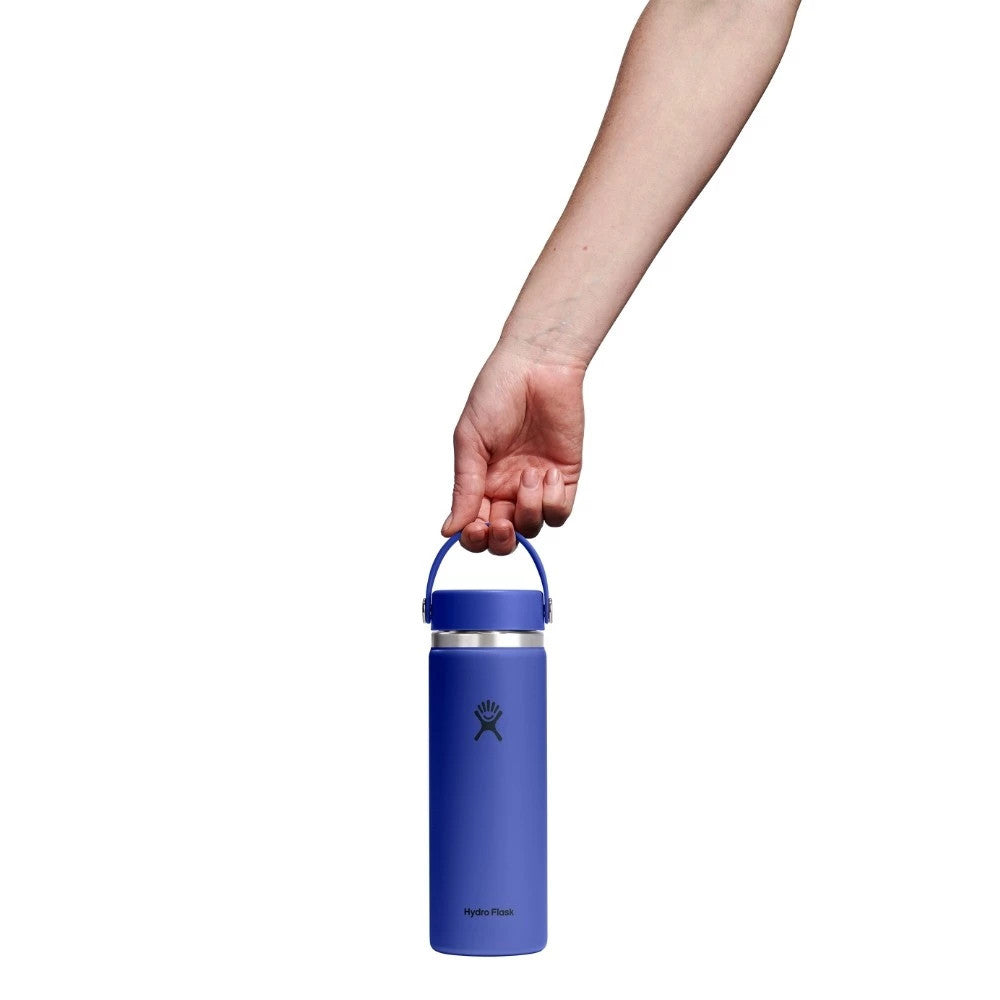 Botol Minum/Tumbler - Hydro Flask Wide Mouth Flex Cap 20oz/591ml (Capri Blue)