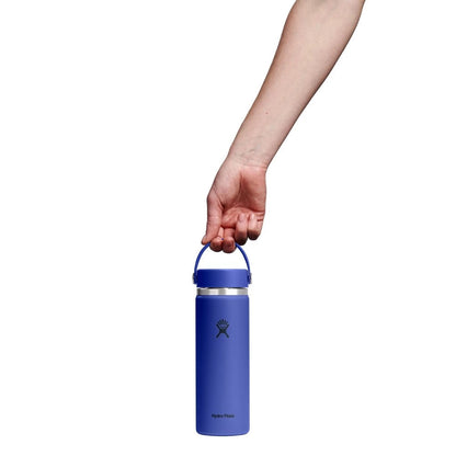 Botol Minum/Tumbler - Hydro Flask Wide Mouth Flex Cap 20oz/591ml (Capri Blue)