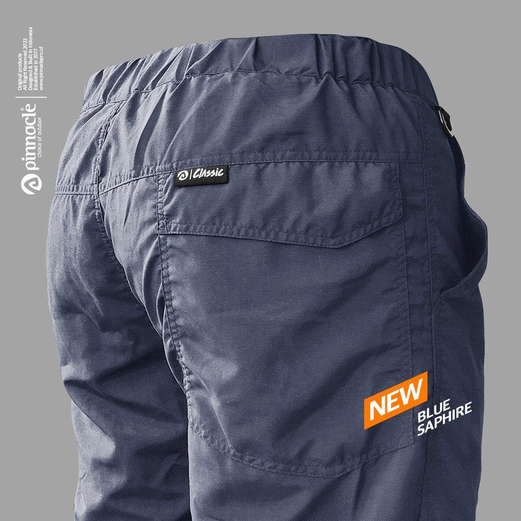 Celana Pendek Gunung/Outdoor - Pinnacle Eutla Classic Short (Blue Saphire)