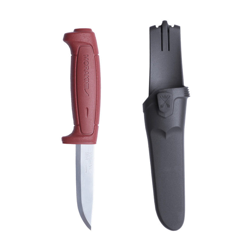 Pisau Carbon Steel Bushcraft/Pertukangan/Crafting - Morakniv Basic 511 (C)