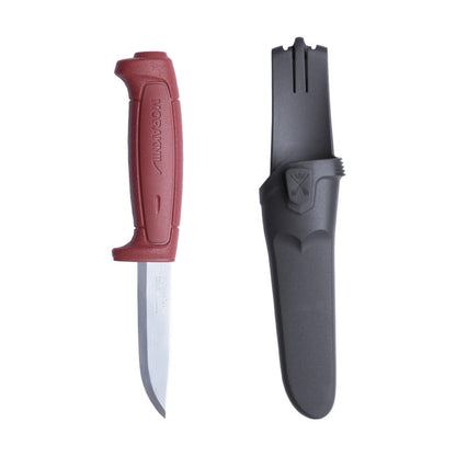 Pisau Carbon Steel Bushcraft/Pertukangan/Crafting - Morakniv Basic 511 (C)
